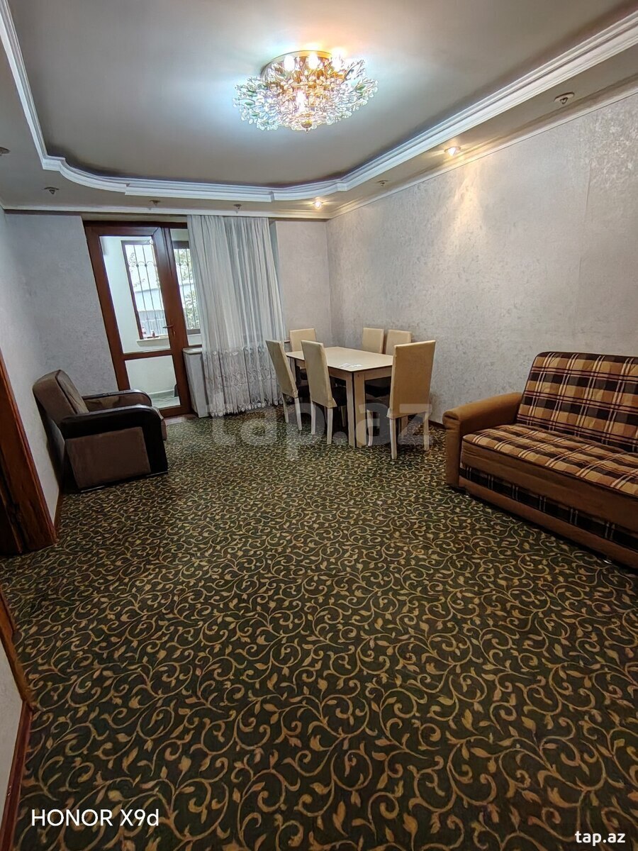 3-room apartment for rent, Nasimi, Baku