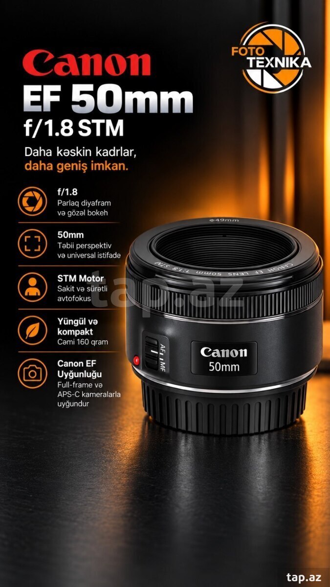 Canon EF 50mm f/1.8 STM