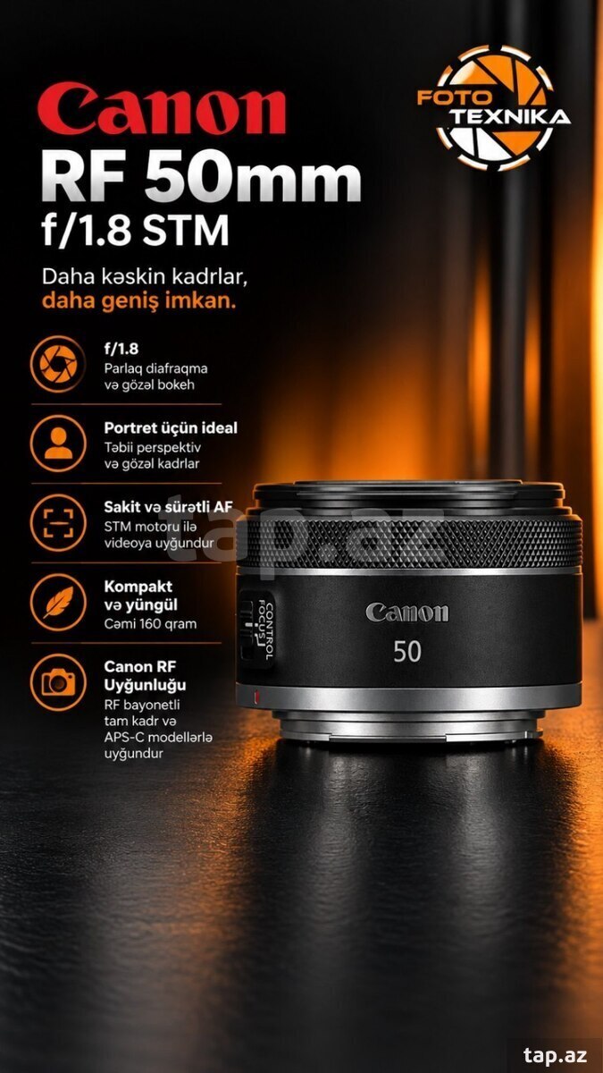 Canon RF 50mm f/1.8 STM