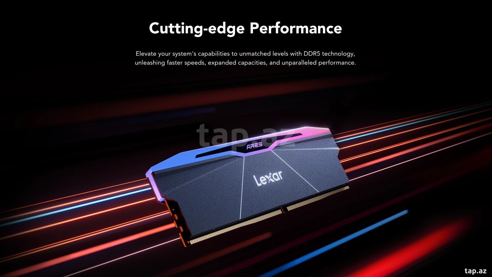 RAM Lexar ARES RGB DDR5 1x16GB 6000MHz CL30
