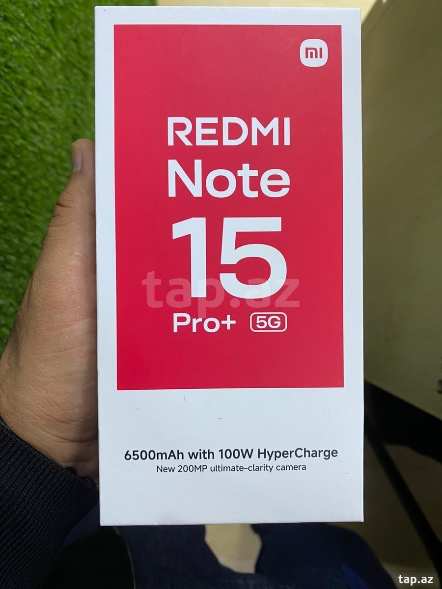 Xiaomi Redmi Note 15 Pro+ 5G Black 256GB/8GB