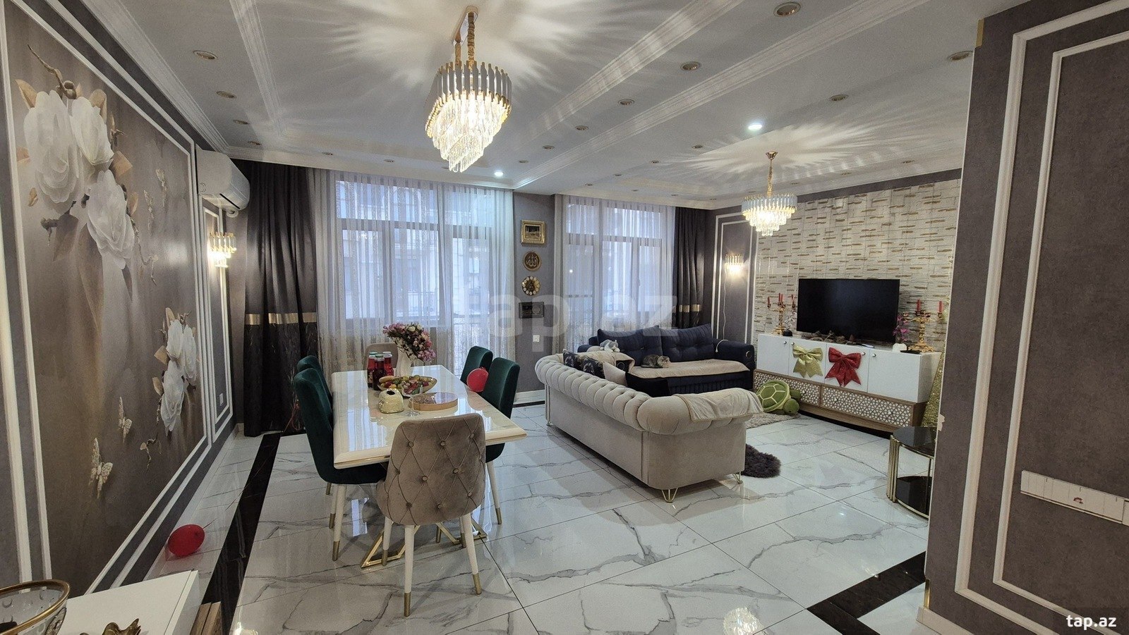 4 otaqlı mənzil satılır, Xırdalan