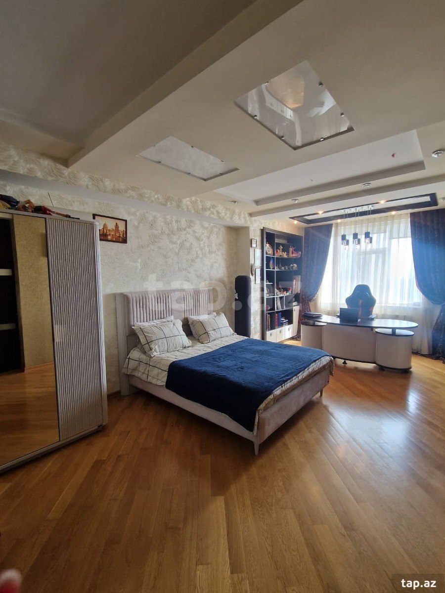 4-otaqlı yeni tikili kirayə verilir, Gənclik m., 230 m²