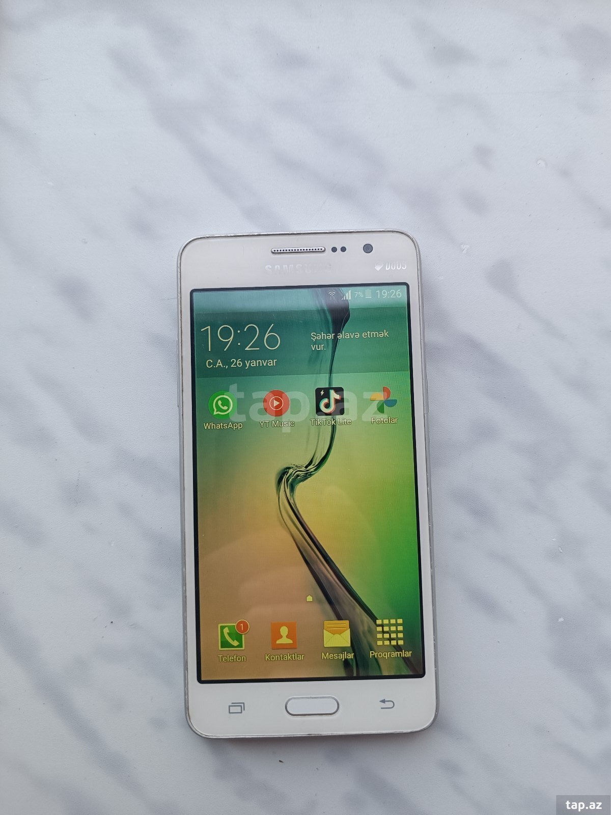 Samsung Galaxy Grand Prime White 8GB/1GB ehtiyat hissələri