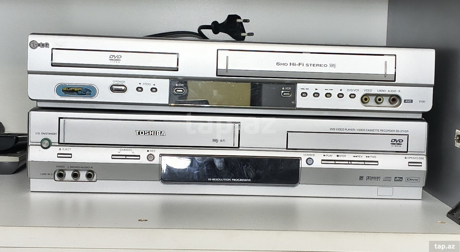 LG DVD VHS recorder