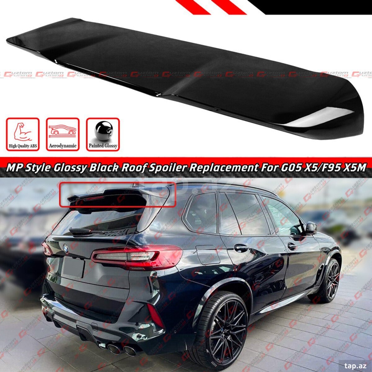 BMW G05 dam spoyleri