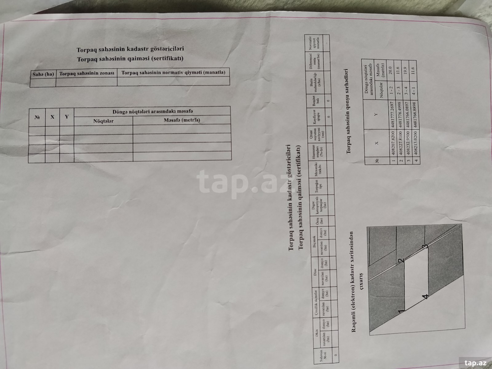 Land for sale, Zabrat 1, Baku
