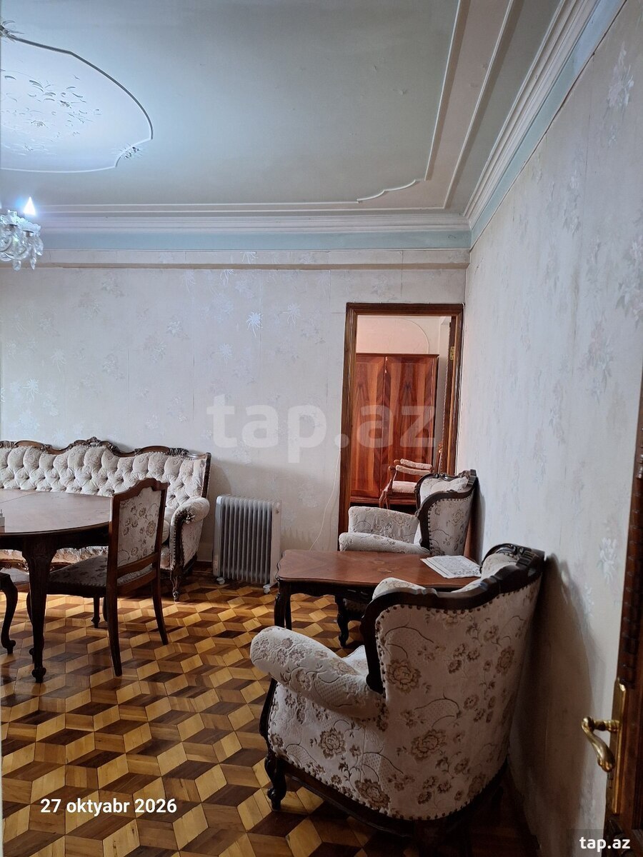 3 otaqlı mənzil satılır, Nərimanov, Bakı