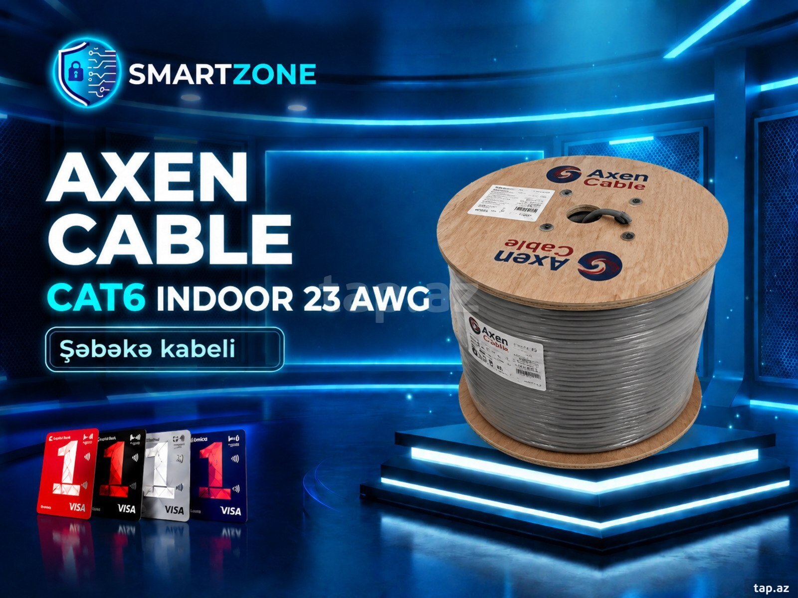 Cat6 indoor 23 awg