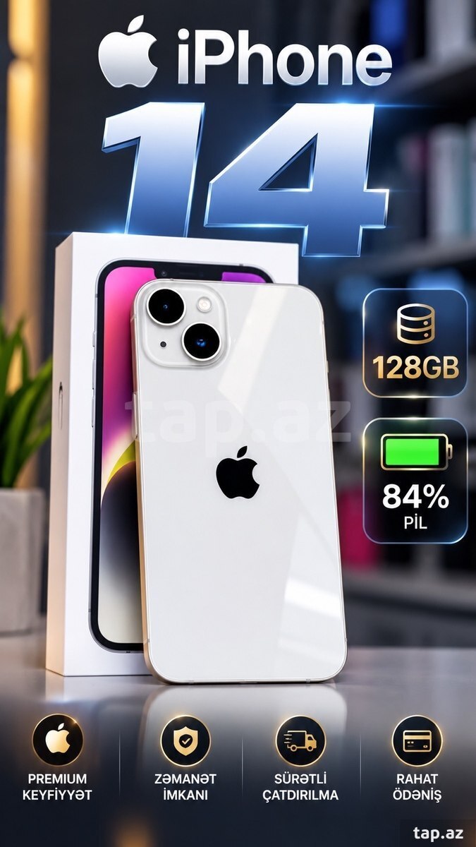 Apple iPhone 14 Starlight 128GB/6GB