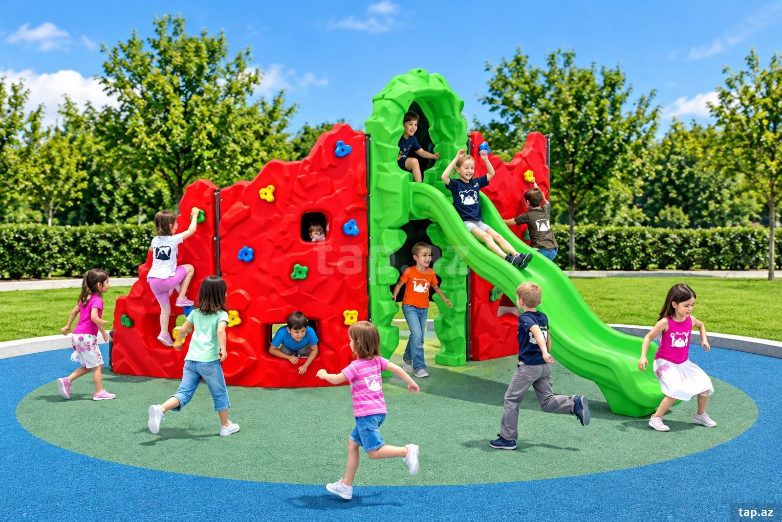 Park sürüşkən kompleksi
