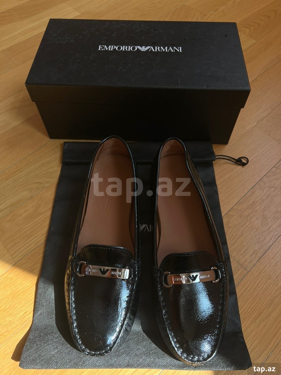 Yastıdaban ayaqqabı Emporio Armani
