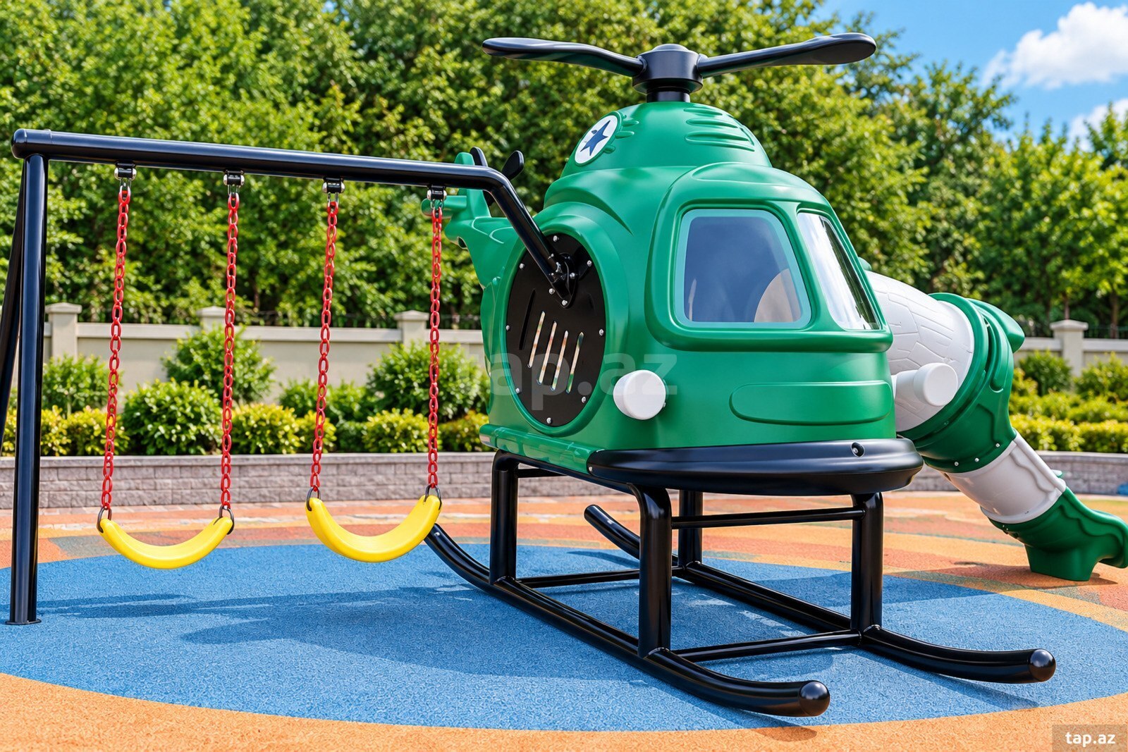 Uşaq Park Sürüşkən və Yelləncək Kompleksi