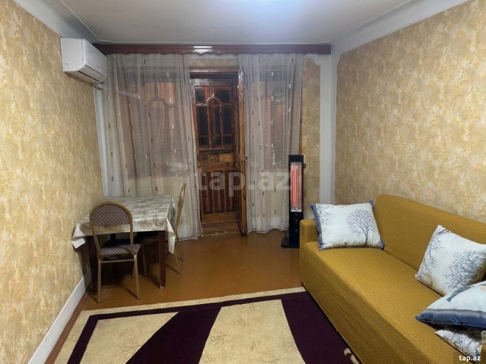 2-otaqlı mənzil kirayə verilir, Gəncə ş., 40 m²