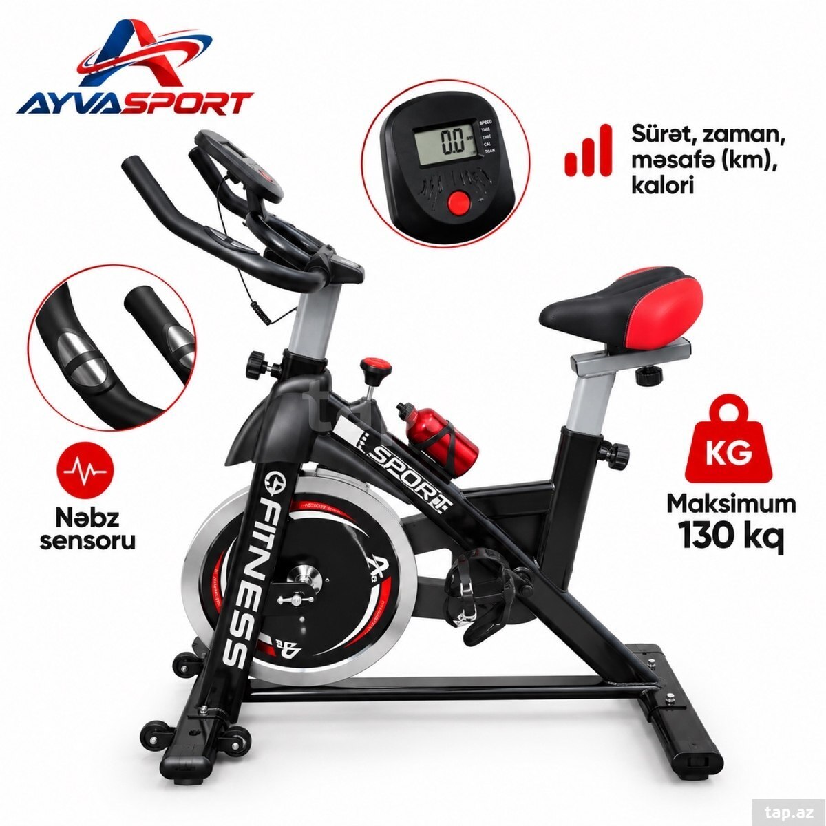 Velotrenajor Ayva SpinBike 9