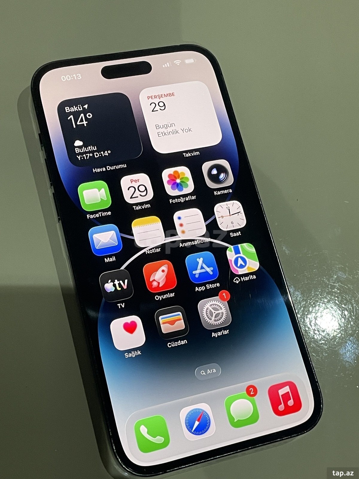 Apple iPhone 15 Pro Max Blue Titanium 256GB/8GB
