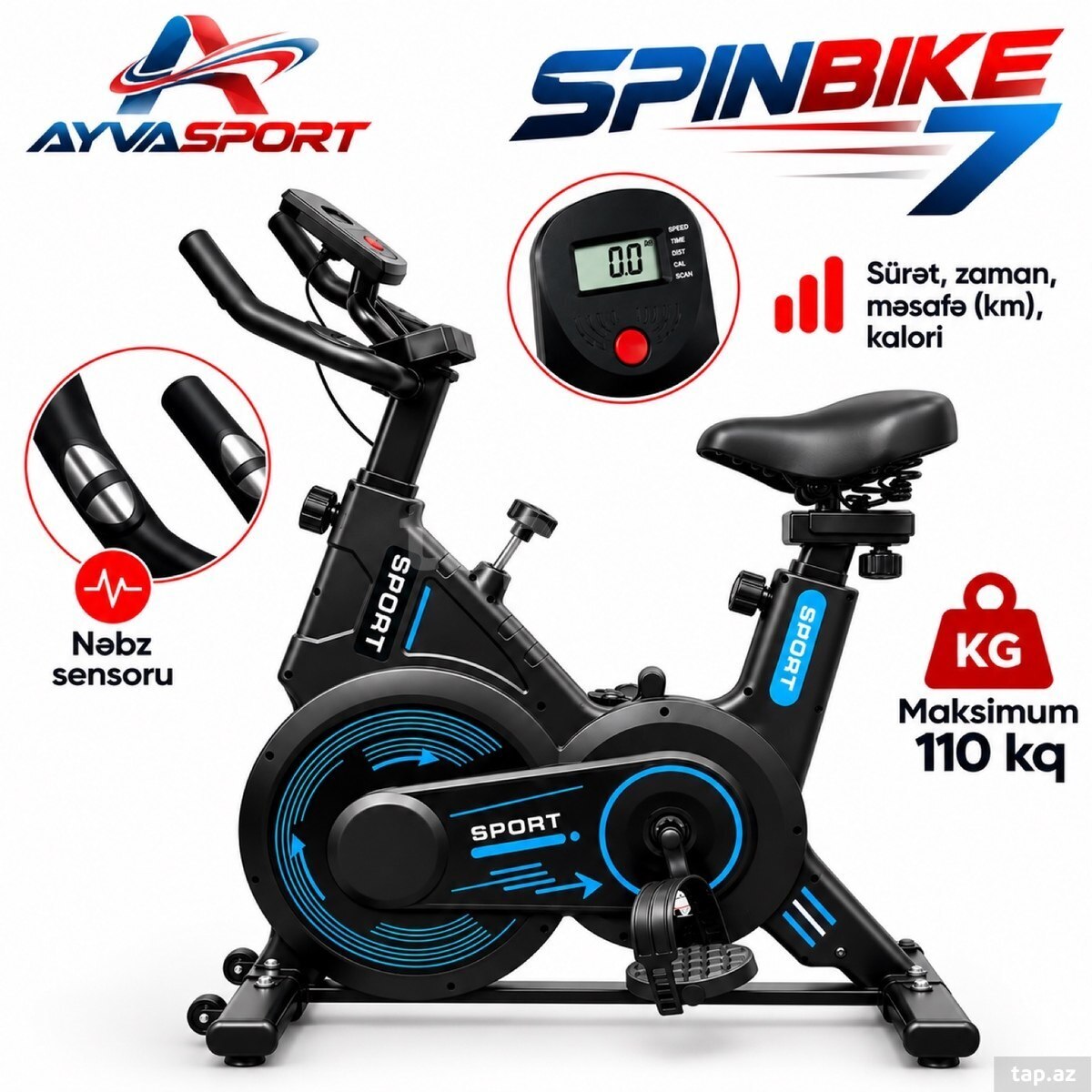Velotrenajor Ayva SpinBike 7