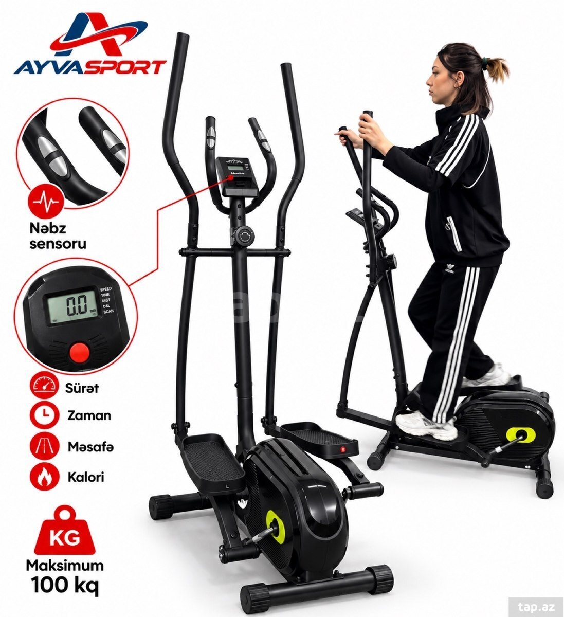 Elliptik trenajor AyvaSport