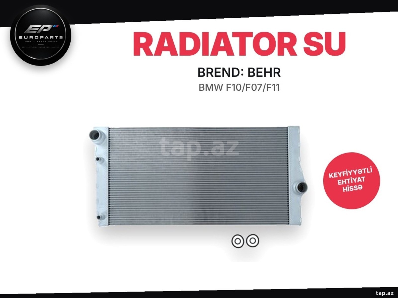 BMW F10 su radiatoru