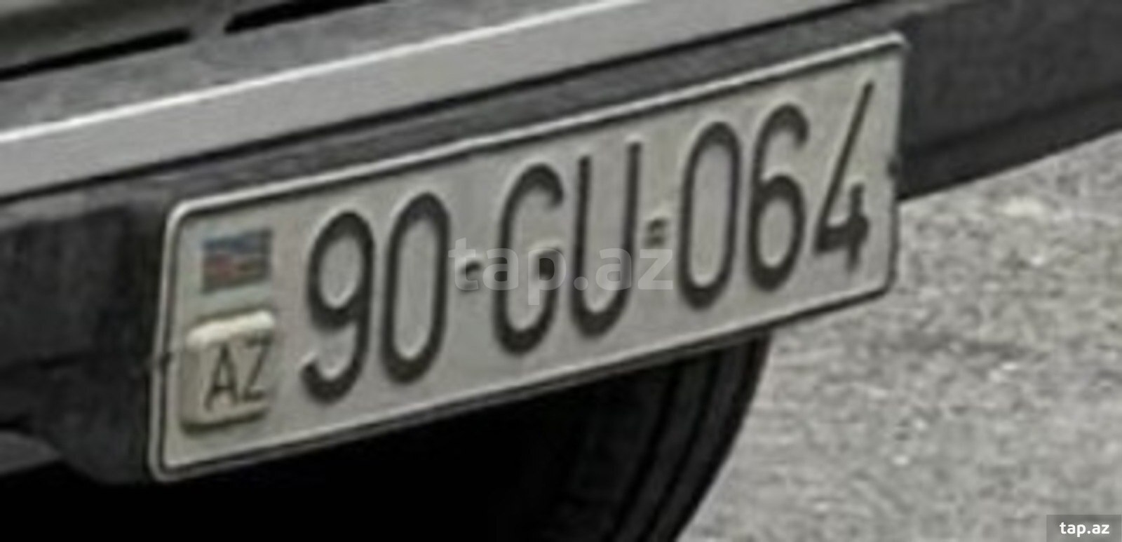 Avtomobil qeydiyyat nişanı - 90-GU-064