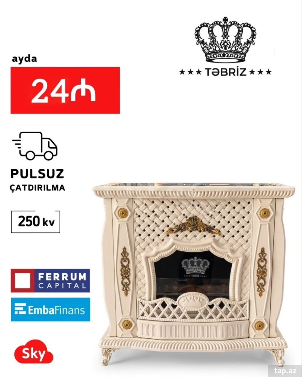 İran sobası Tabriz 250kv