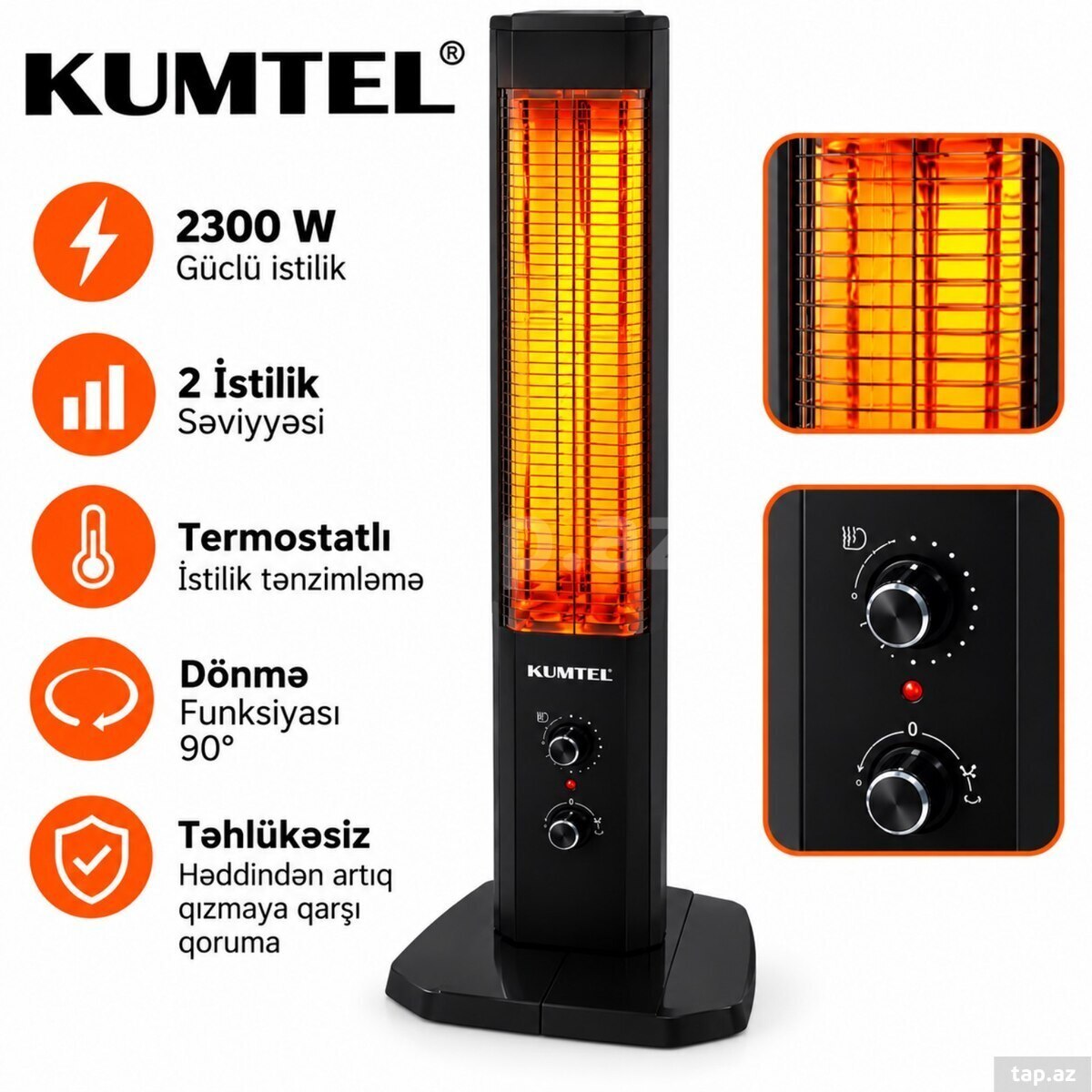 Kumtel qızdırıcı orbit