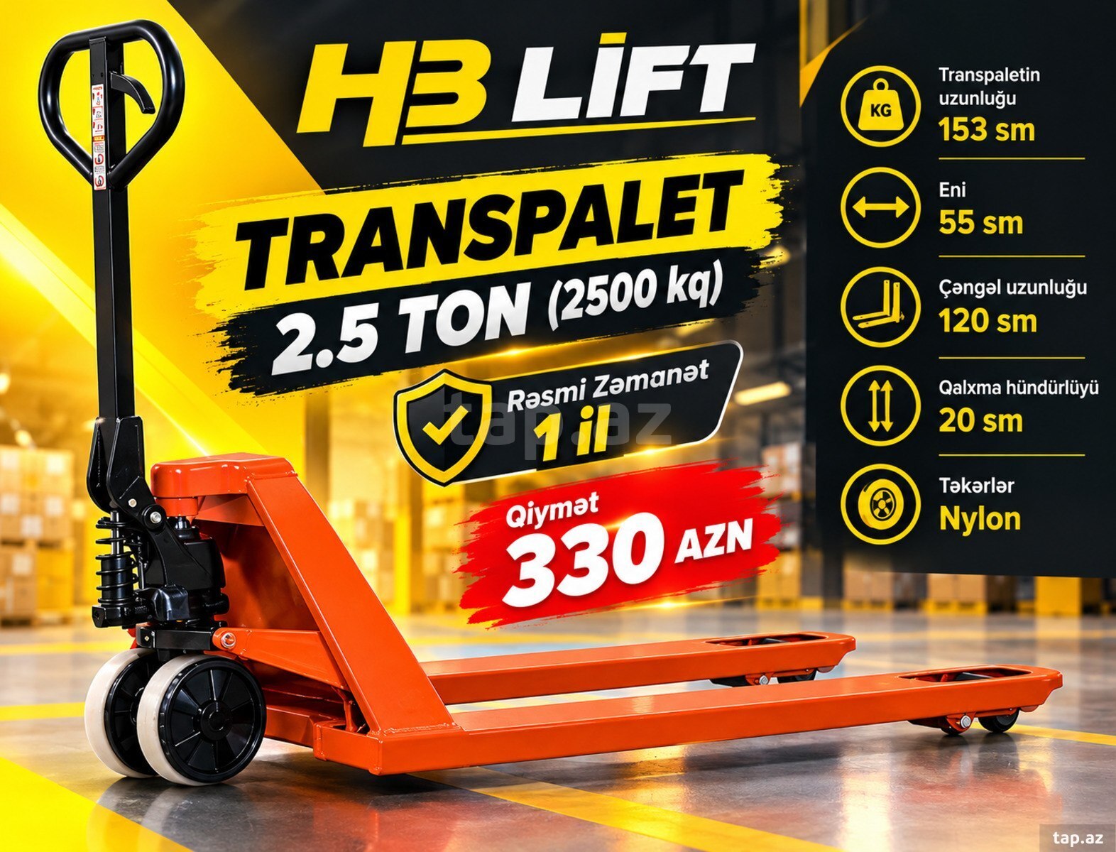 Transpalet L25-W