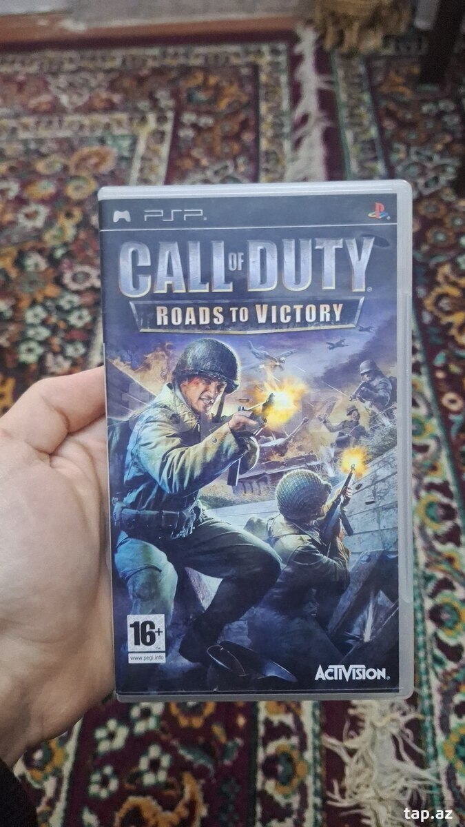 PSP üçün Call of duty Roads to victory oyunu