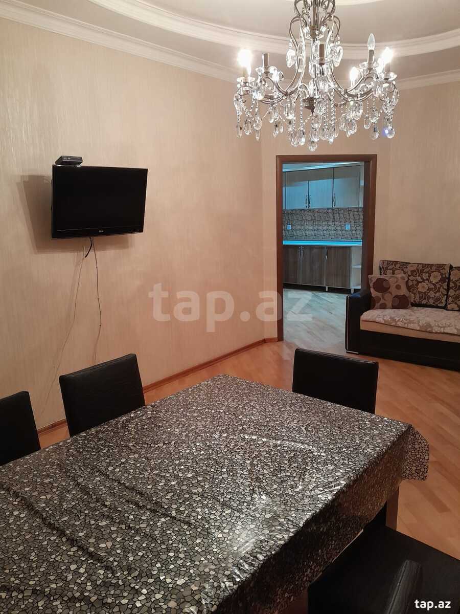2-otaqlı yeni tikili kirayə verilir, A.M.Şərifzadə küç., 85 m²
