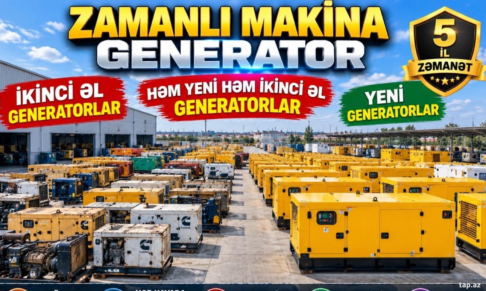 Generator 220 kva