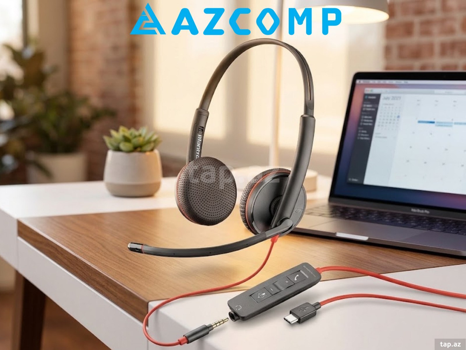 Müştəri xidmətləri qulaqcığı plantronics