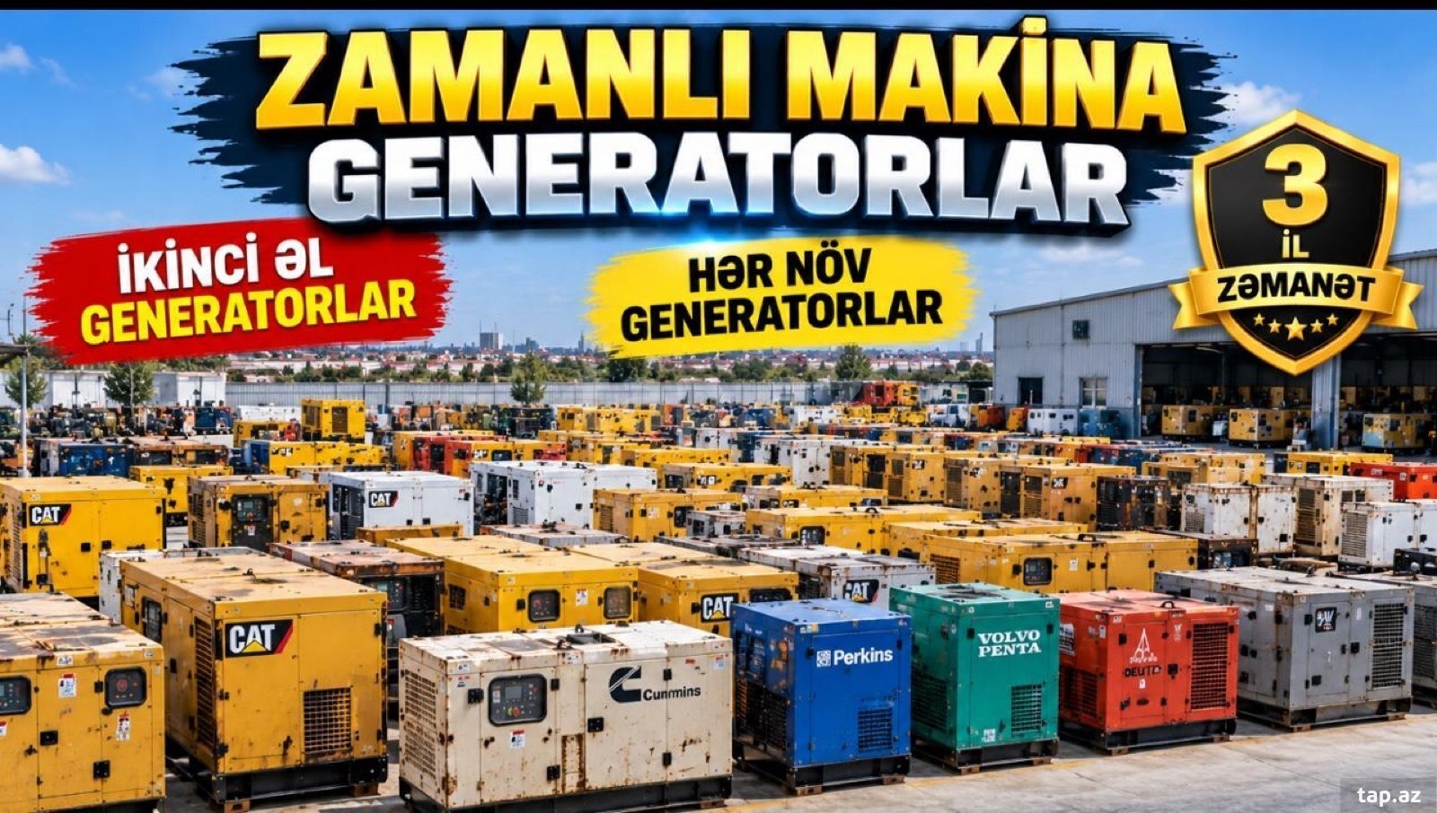 Generatorlar 110 kva