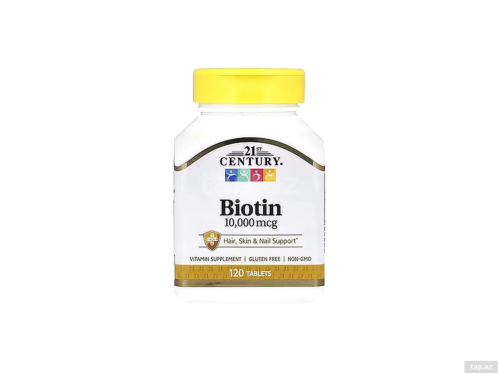 21st Century, Biotin, 10,000 mcg, 120 Tablets