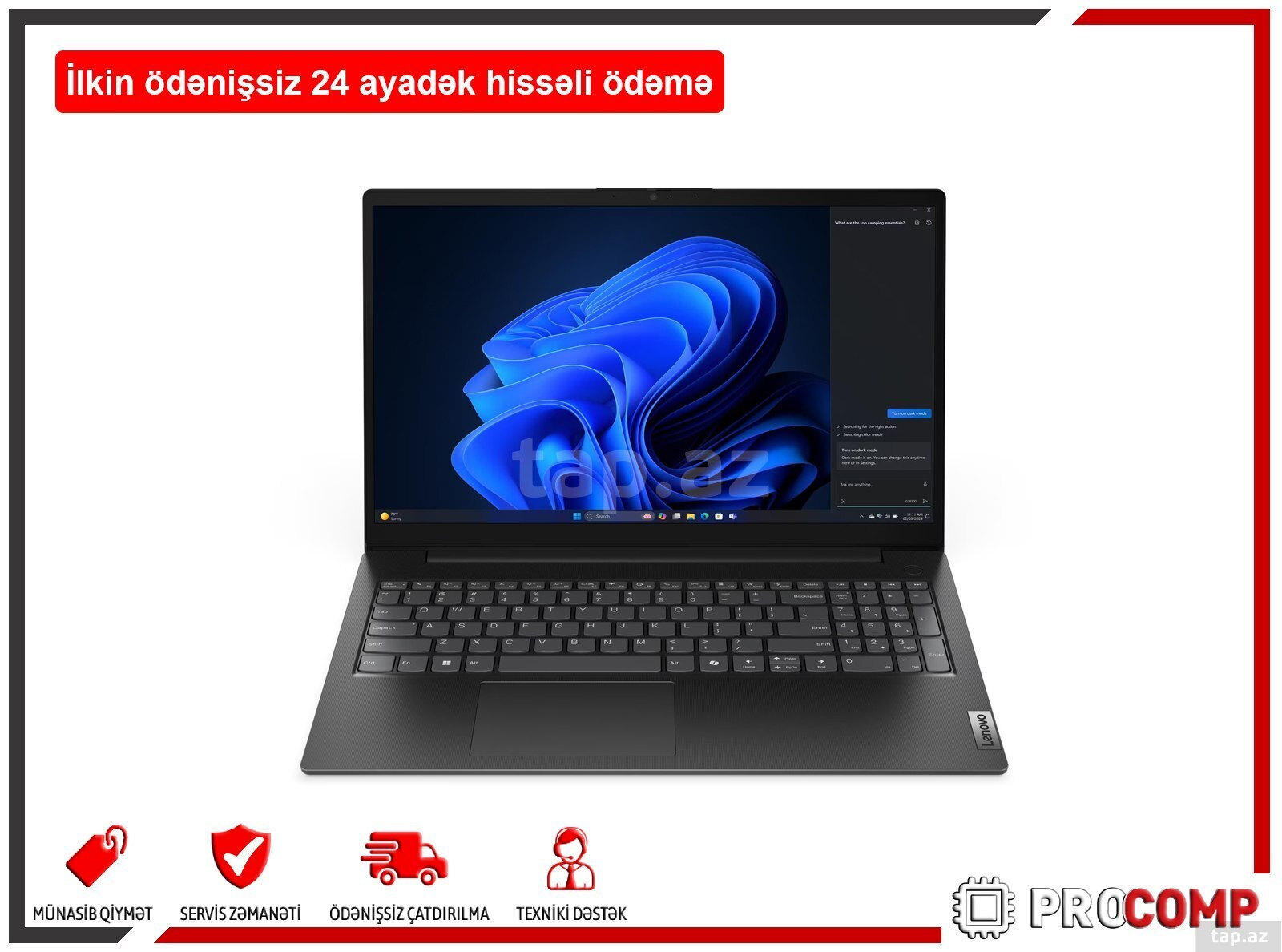 Laptop Lenovo V15 G5 IRL 83GW006XGP