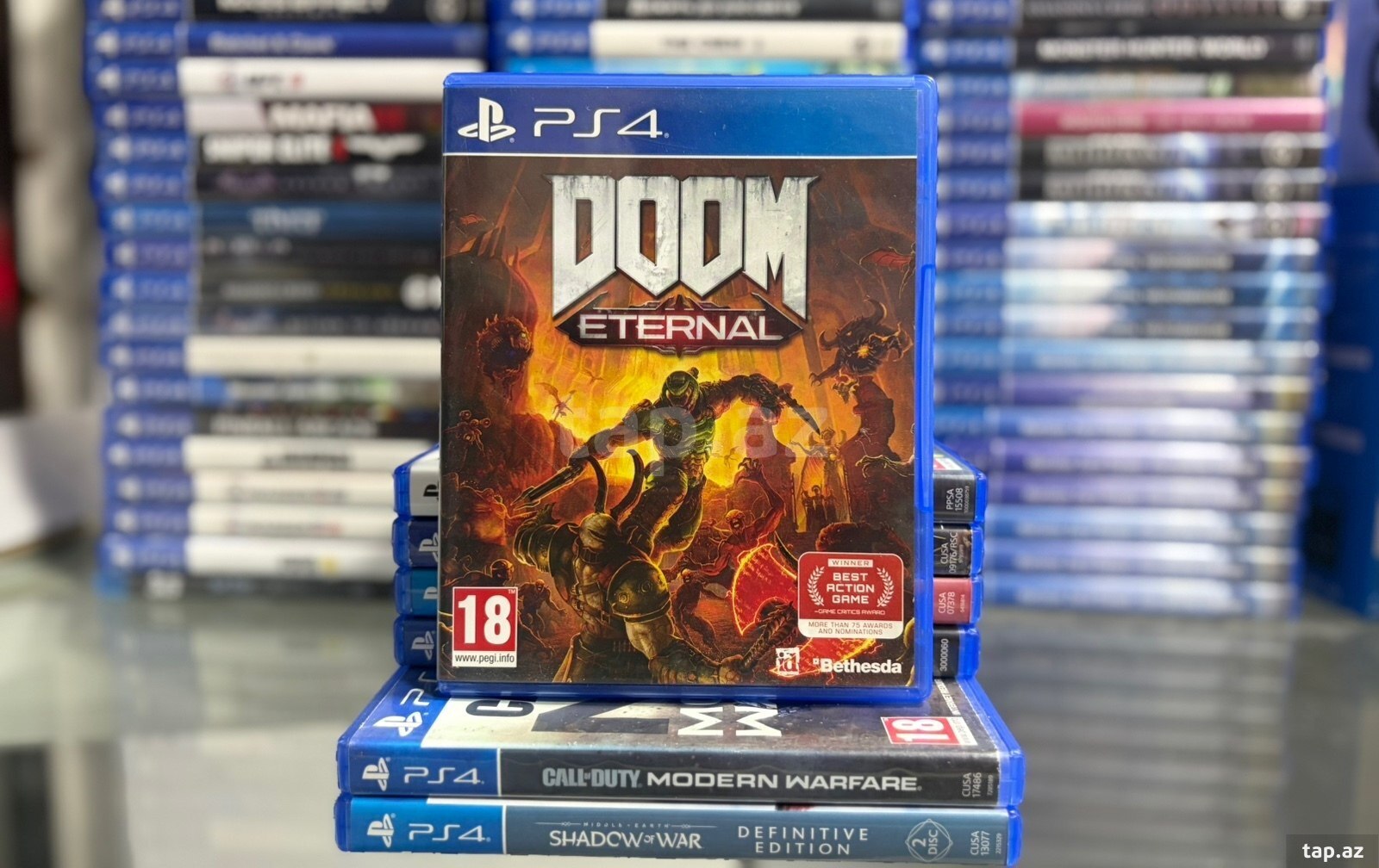 PS4, PS5 üçün "Doom Eternal" oyunu diski
