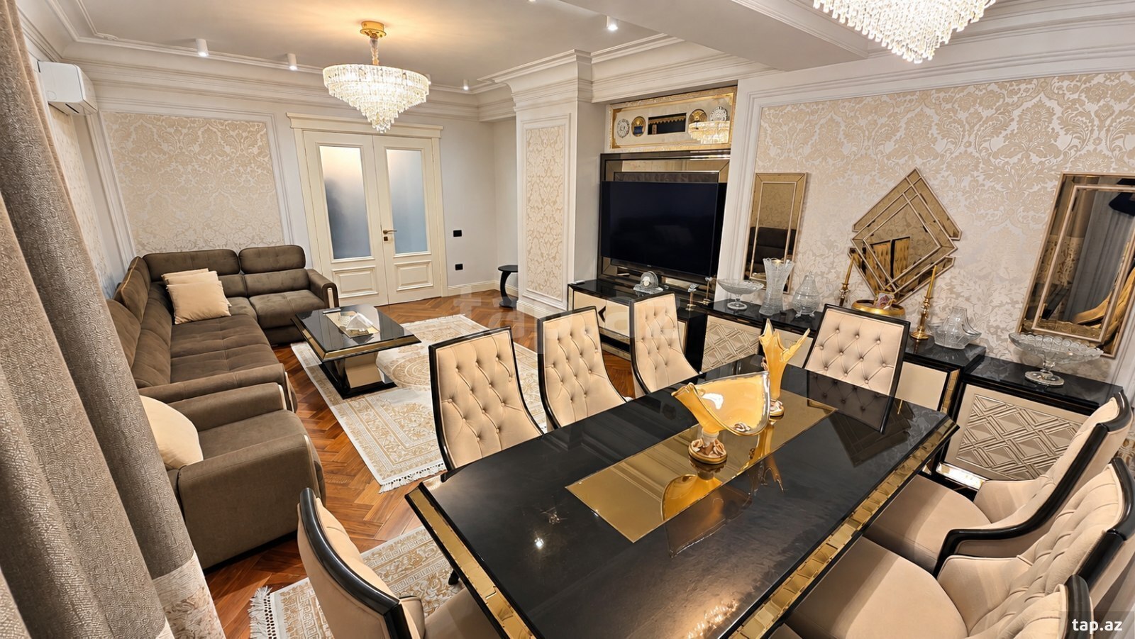 3-otaqlı yeni tikili, Nəsimi r., 172 m²