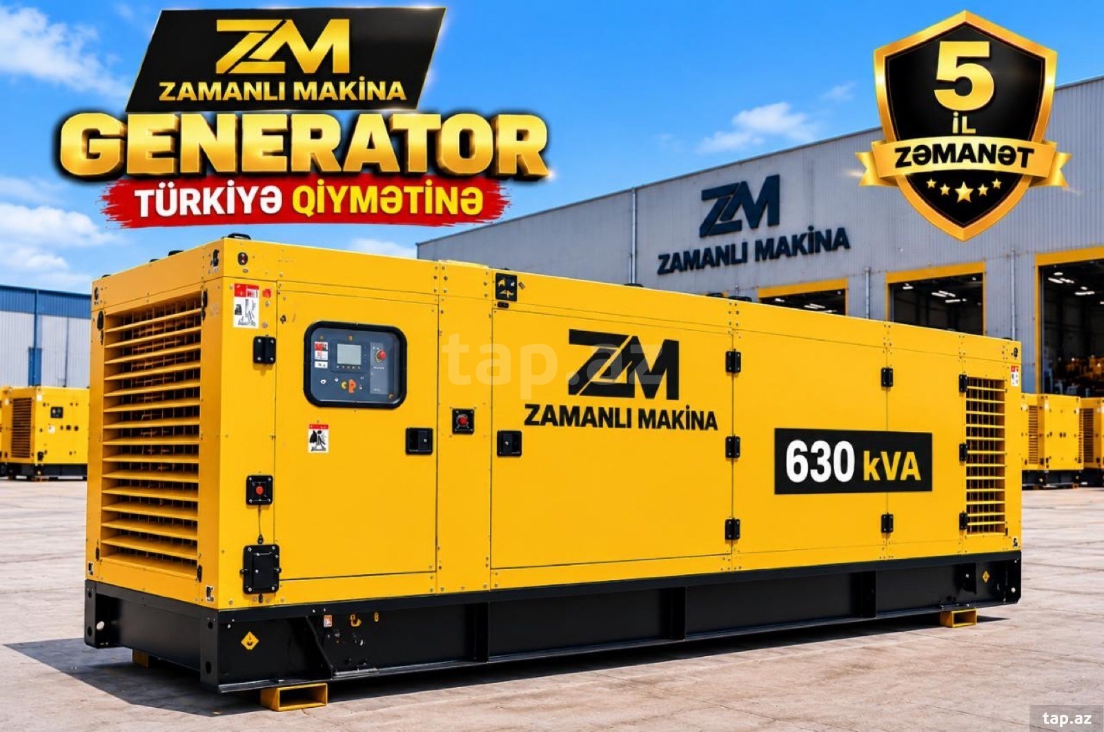 Generator 630 kva