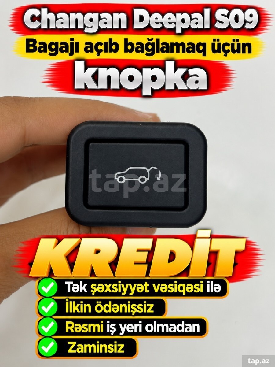 Changan Deepal S09 bagaj açıb bağlamaq üçün düymə