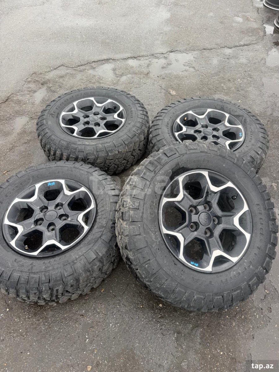 Jeep Wrangler təkərləri R17