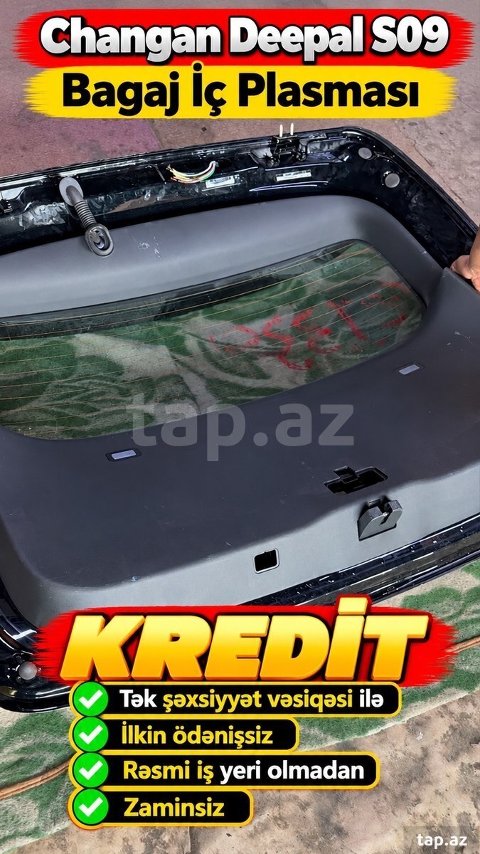 Changan Deepal S09 bagaj iç plasması