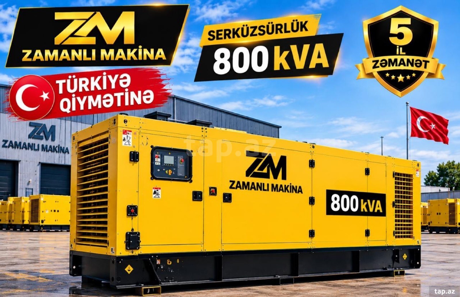Generator 800kva