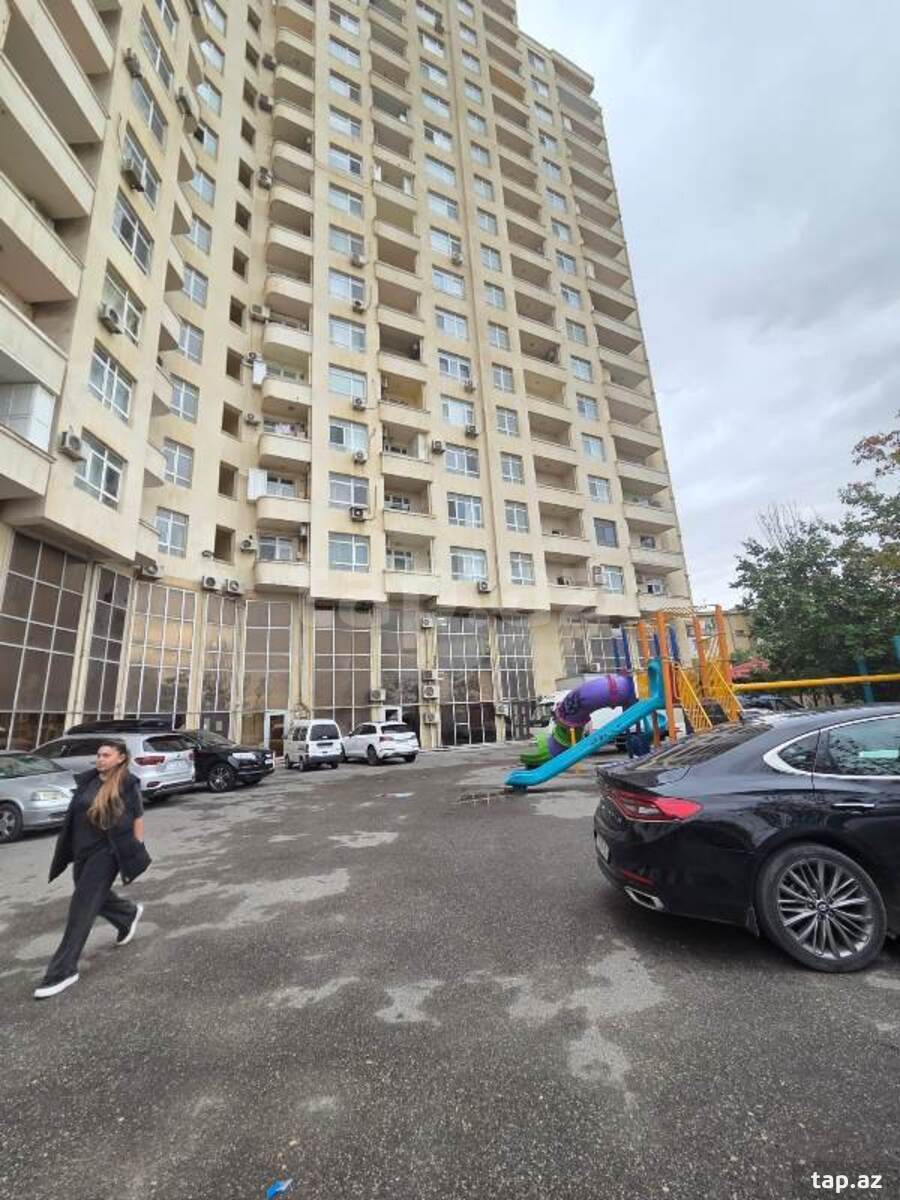 3-otaqlı yeni tikili, Yasamal r., 155 m²