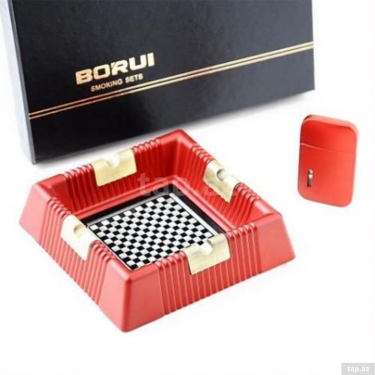 BORUI Smoking Sets – külqabı və alışqan dəsti