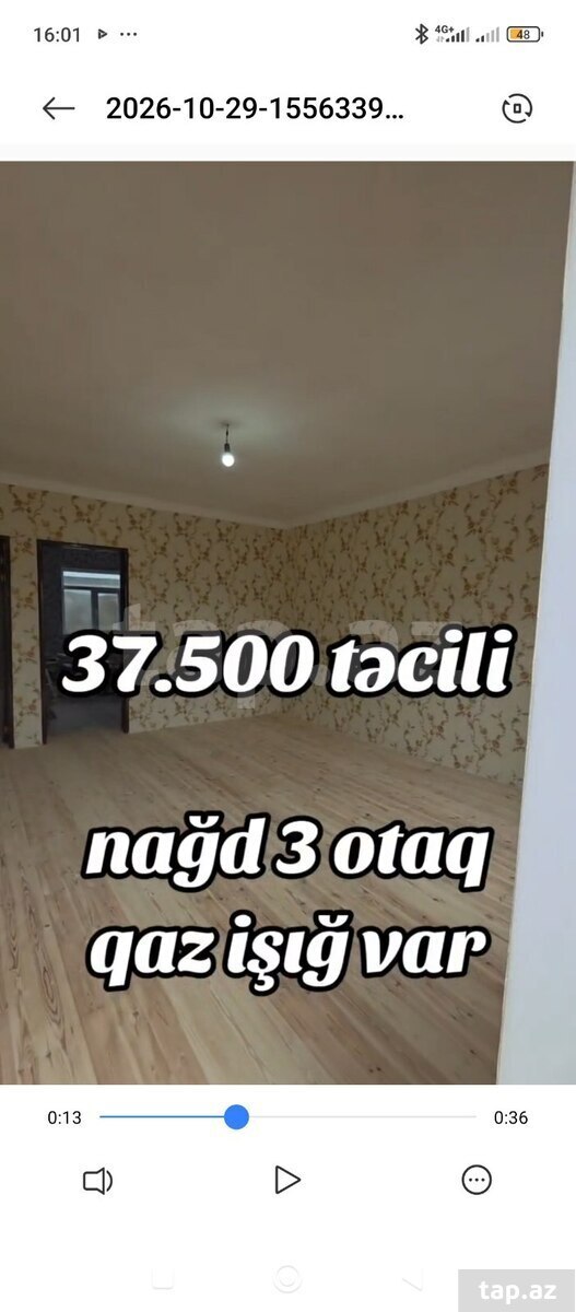 3-room private house for sale, Bina, Baku