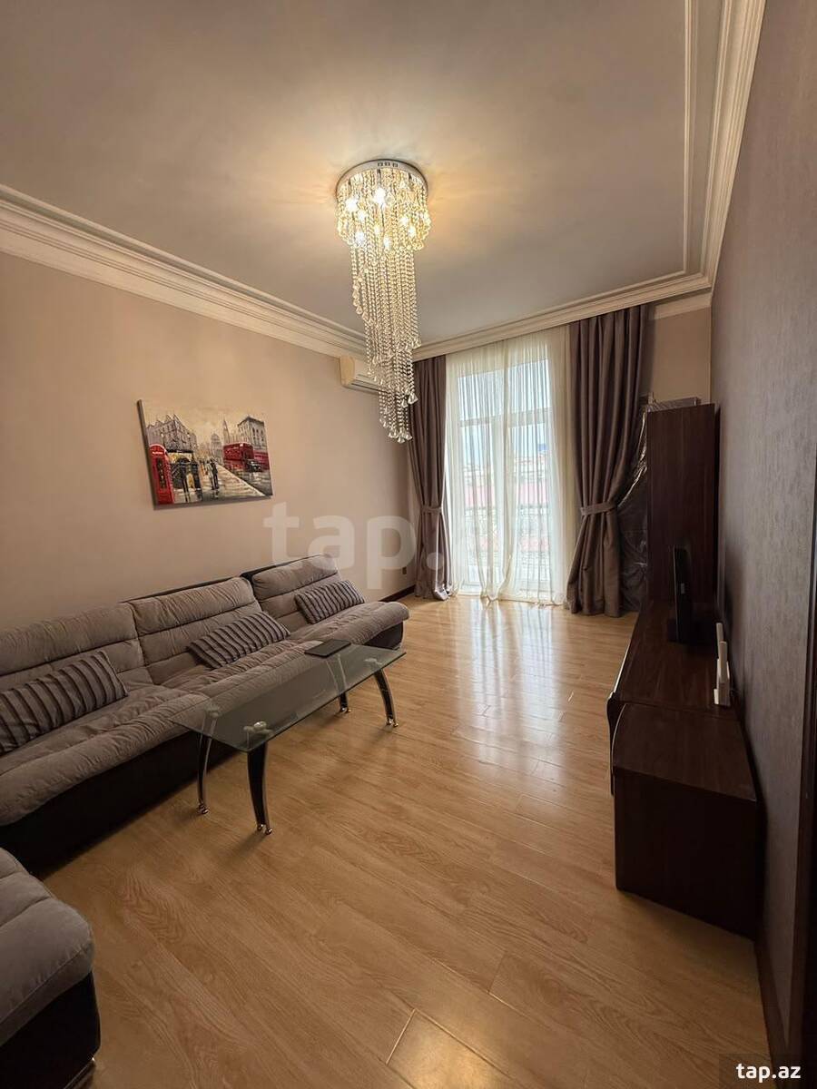 2-otaqlı mənzil kirayə verilir, Lev Tolstoy küç., 100 m²