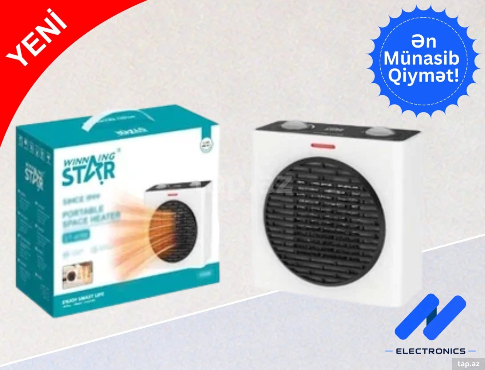 Qızdırıcı Winning Star ST-4088 White