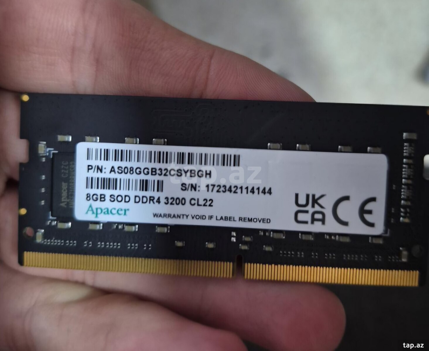 Apacaer RAM DDR4 8GB 3200