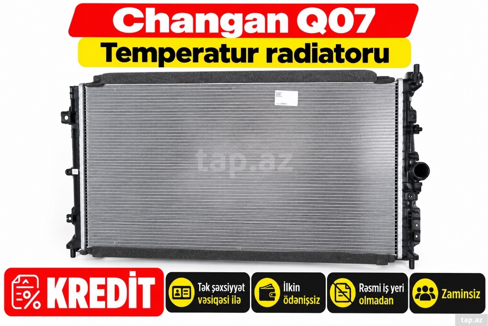 Changan Q07 radiatorları