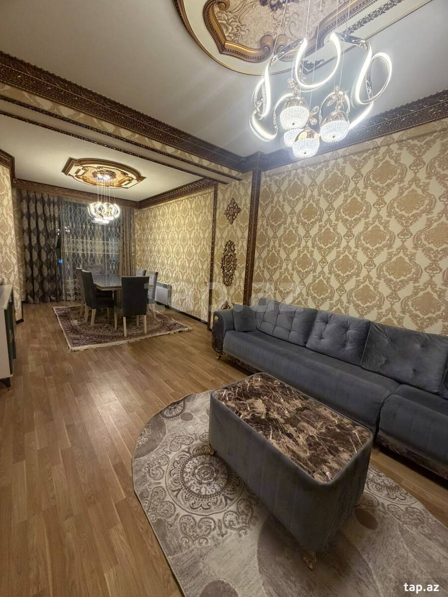 3-otaqlı yeni tikili kirayə verilir, Şirin Mirzəyev küç., 130 m²