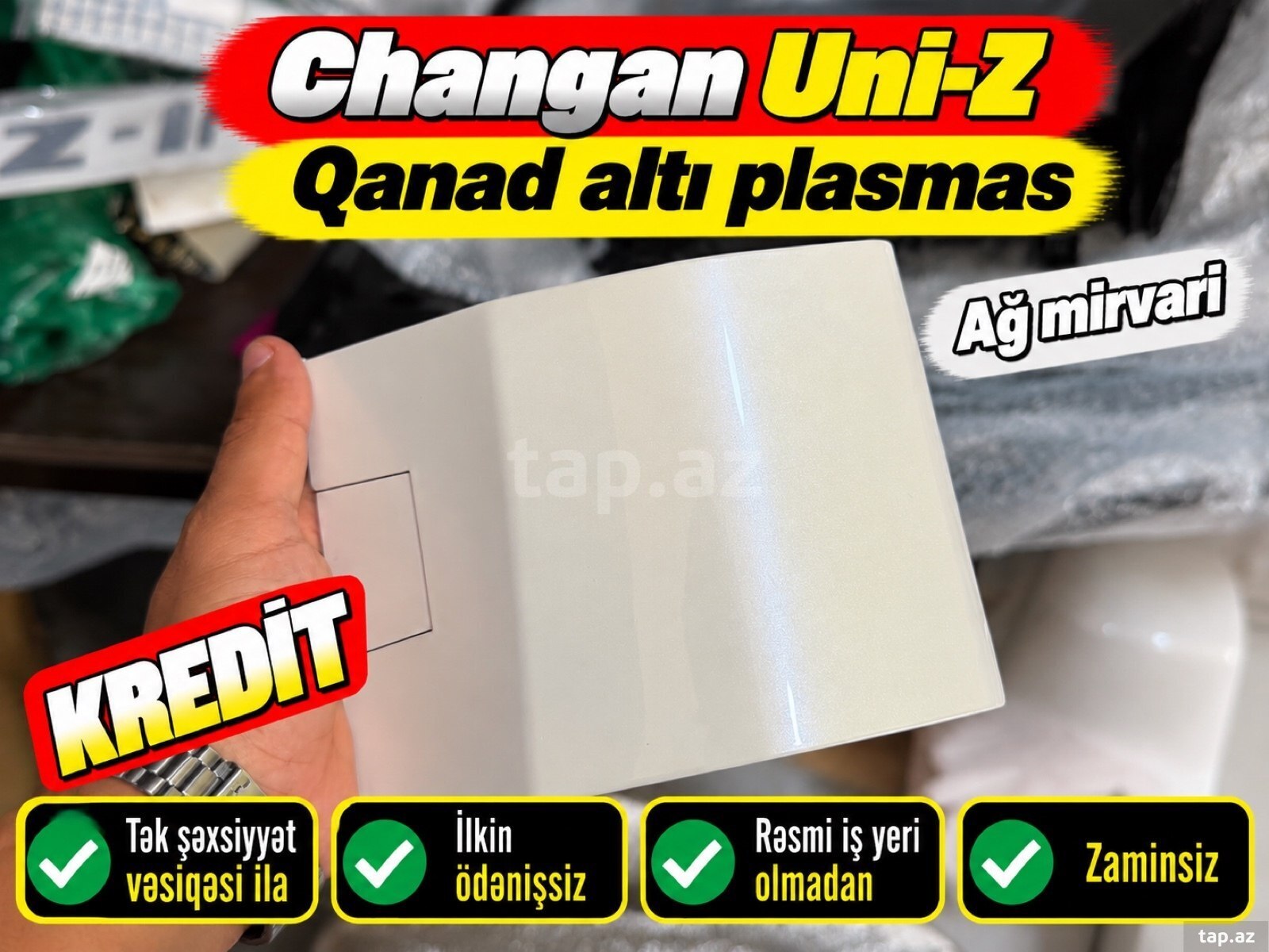 Changan Uni-Z üçün qanad altı plastmas